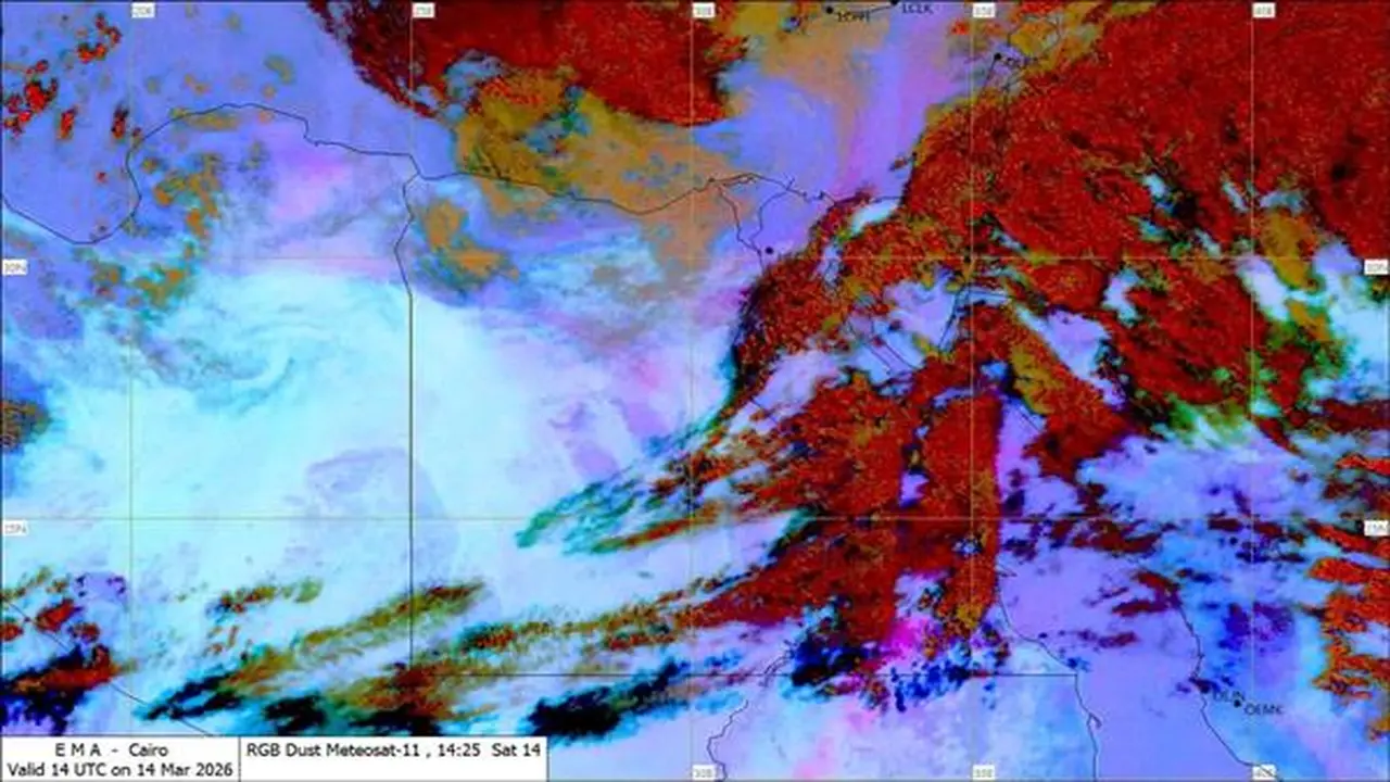 توقعات التقلبات الجوية وحالة الطقس في مصر حتى يوم عيد الفطر
